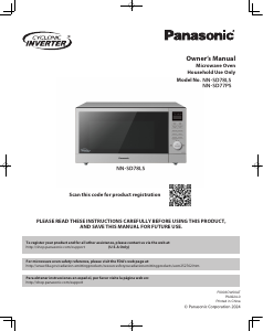 Manual Panasonic NN-SD78LSC Microwave