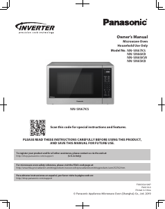 Manual Panasonic NN-SN65KB Microwave