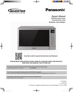 Manual Panasonic NN-GN68KS Microwave