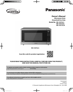 Manual Panasonic NN-SN76LS Microwave