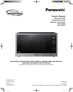 Manual Panasonic NN-ST99JS Microwave