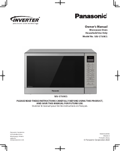 Manual Panasonic NN-ST69KSC Microwave