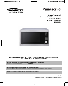 Manual Panasonic NN-CD65NS Microwave