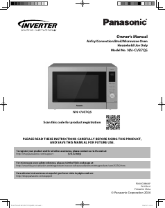 Manual Panasonic NN-CV87QS Microwave