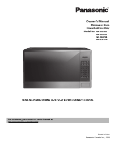 Manual Panasonic NN-SG676WC Microwave