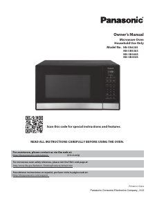 Manual Panasonic NN-SB438SAWH Microwave