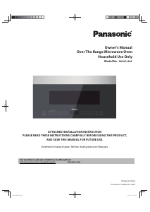 Manual Panasonic NN-SG158S Microwave