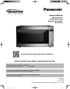 Manual Panasonic NN-SD945S Microwave