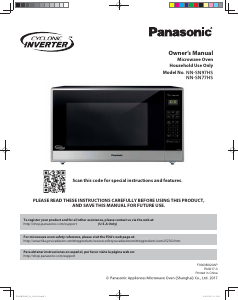 Manual Panasonic NN-SN97HS Microwave