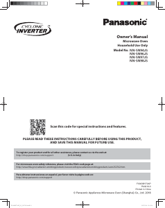 Manual Panasonic NN-SN96JS Microwave