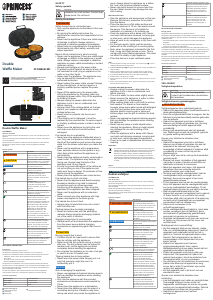 Mode d’emploi Princess 132384 Gaufrier