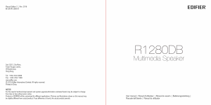 Manual Edifier R1280DB Altifalante