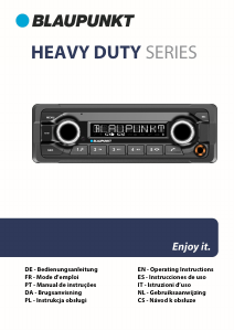 Bedienungsanleitung Blaupunkt Heavy Duty Autoradio