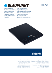 Használati útmutató Blaupunkt FKS701 Konyhai mérleg