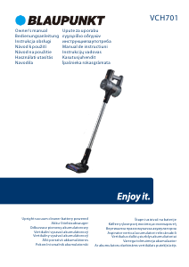 Manual Blaupunkt VCH701 Aspirator