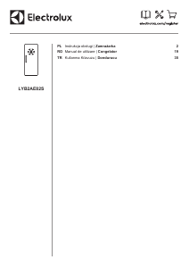 Manual Electrolux LYB2AE82S Congelator