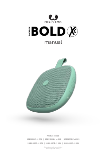 Manual de uso Fresh'n Rebel Rockbox Bold XS Altavoz