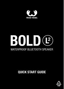 Manual de uso Fresh'n Rebel Bold L2 Altavoz