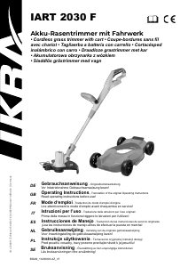 Manual Ikra IART 2030 F Grass Trimmer