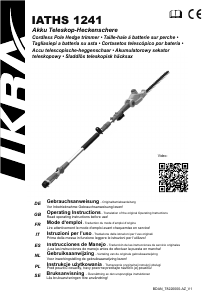 Manuale Ikra IATHS 1241 Tagliasiepi