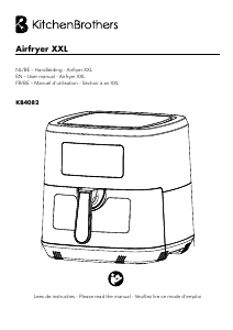 Manual KitchenBrothers KB4082 Deep Fryer