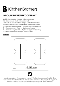 Mode d’emploi KitchenBrothers KB4053 Table de cuisson