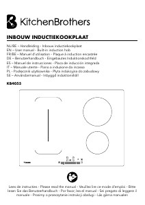Mode d’emploi KitchenBrothers KB4055 Table de cuisson