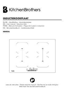 Mode d’emploi KitchenBrothers KB4056 Table de cuisson