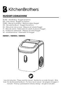 Mode d’emploi KitchenBrothers KB4023 Machine à glaçons