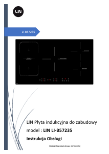 Instrukcja LIN LI-B57235 Płyta do zabudowy