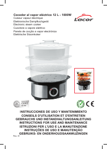 Manuale Lacor 69121 Vaporiera