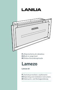 Bedienungsanleitung Lanilia Lamezo 60 Dunstabzugshaube
