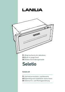 Manual Lanilia Seletio 60 Cooker Hood