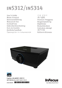 Bedienungsanleitung InFocus IN5312 Projektor
