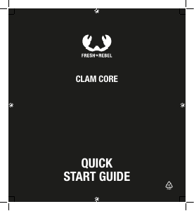 Εγχειρίδιο Fresh'n Rebel Clam Core Ακουστικά