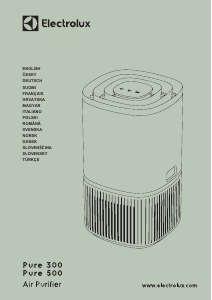 Käyttöohje Electrolux EPO50351BG Ilmanpuhdistin