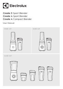 Manual Electrolux E4CB1-6ST Blender