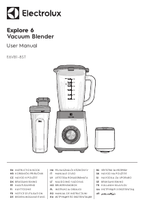Manual Electrolux E6VB1-8ST Explore 6 Blender