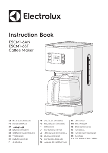 Brugsanvisning Electrolux E5CM1-6AN Kaffemaskine