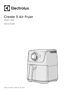 Посібник Electrolux E5AF1-4GB Create 5 Фритюрниця