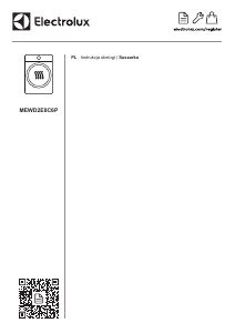 Instrukcja Electrolux MEWD2E8C6P Suszarka