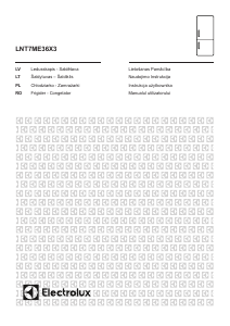 Instrukcja Electrolux LNT7ME36X3 Lodówko-zamrażarka
