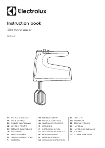 Manual Electrolux EHM4W Mixer de mână
