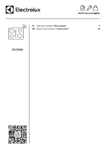 Návod Electrolux ECC8549 Pánt