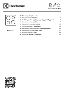 Rokasgrāmata Electrolux EIS77453 Plīts virsma