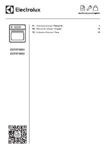 Instrukcja Electrolux EOF5F50BX Piekarnik