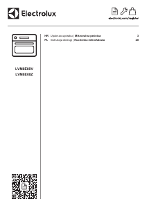 Priručnik Electrolux LVM8E08V Pećnica