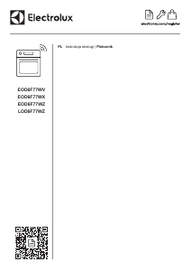 Instrukcja Electrolux EOD6F77WZ Piekarnik