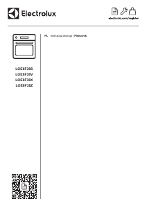 Instrukcja Electrolux LOE8F38S Piekarnik