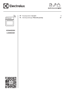 Instrukcja Electrolux LOA9S3XZ Piekarnik